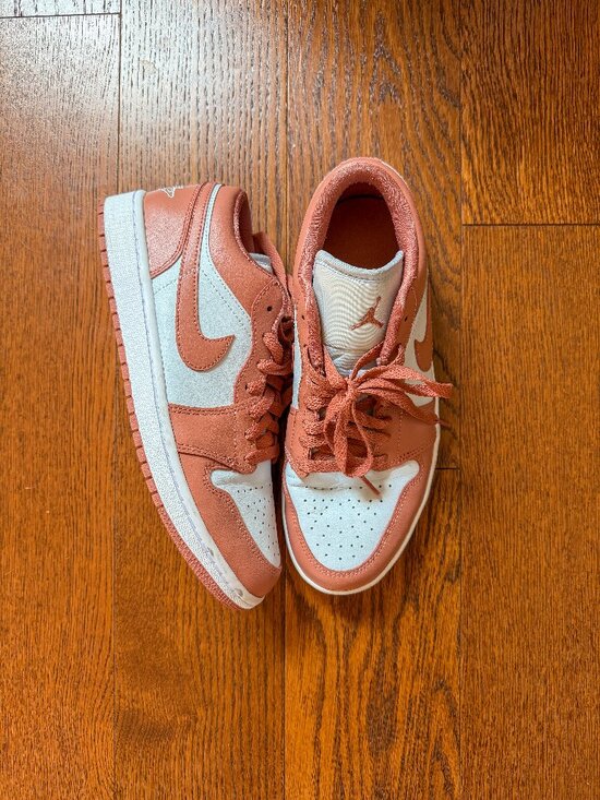 Jordan Shoes - Nike Air Jordan 1 Low Sky J Orange Pure Platinum Women's Size 10